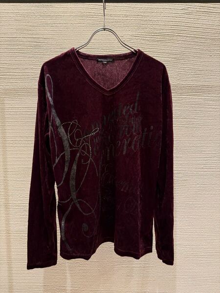 00s japanese label long sleeve t-shirt ifsixwasnine share spirit kmrii 14th addiction goa tornado mart velor rick owens l.g.b.