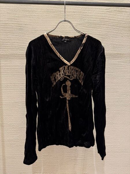 00s japanese label long sleeve t-shirt ifsixwasnine share spirit kmrii 14th addiction goa tornado mart velor rick owens l.g.b.