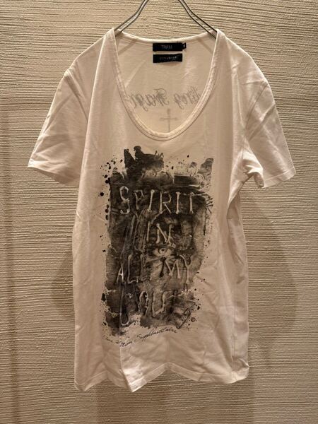 00s civarize × travas t-shirt tシャツ y2k japanese label kmrii 14th addiction goa rick owens l.g.b. ifsixwasnine midas fuga ppfm