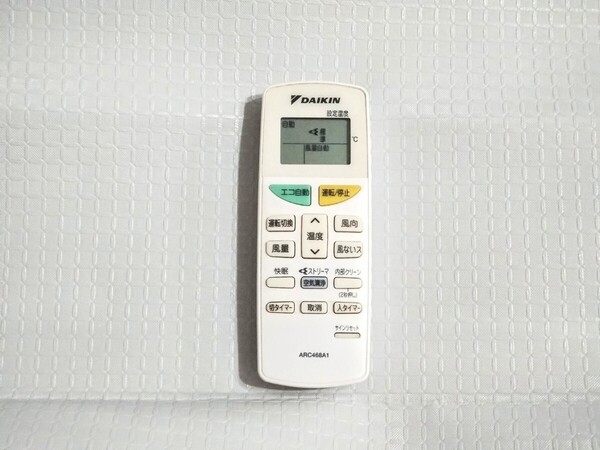 DAIKIN ダイキン エアコン リモコン ARC468A1