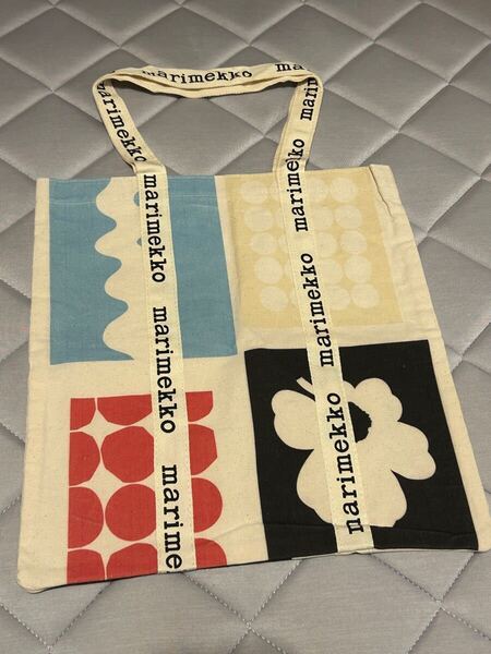 marimekko マリメッコ 厚手 キャンバスバッグ トートバッグ ショルダーバッグ
