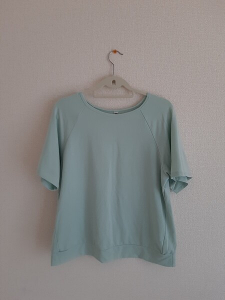 UNIQLO ミントグリーン 半袖トップス XL