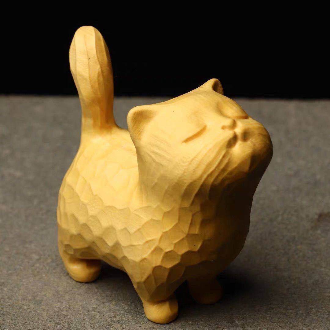 2025年最新】Yahoo!オークション -猫 木彫り(アンティーク