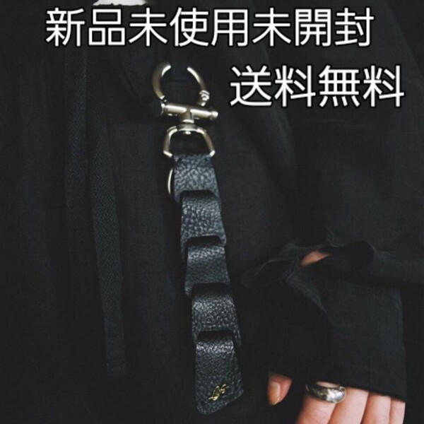 リドム lidnm Llife ライフ LEATHER KEY CHAIN BLACK ブラック レザー キー チェーン レザーキーチェーン WYM ウィム