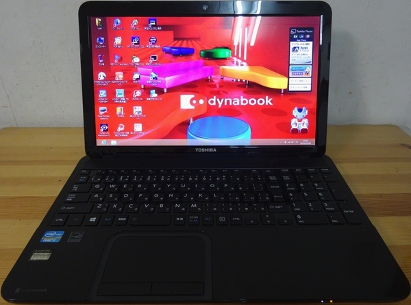 東芝 ノートパソコン dynabook T552/58HB/Core i7-3630QM 2.4GHz/8GB/500GB/BD/中古特価良品