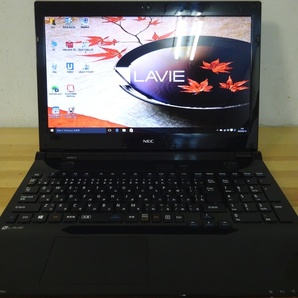 NEC ノートパソコン LAVIE Note Standard PC-NS350DAB-KS/Core i3-6100U 2.3GHz/8GB/SSD256GB/BD/中古特価良品