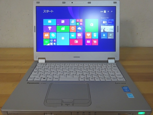 Panasonic ノートパソコン Let's note CF-MX3/Core i5-4310M 2.0GHz/4GB/SSD256GB/中古特価良品