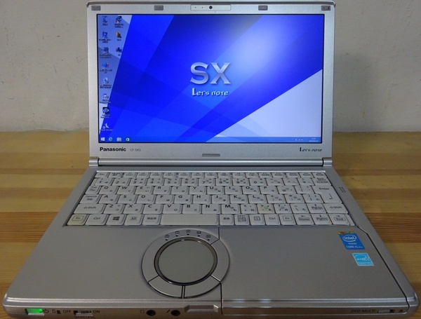 Panasonic ノートパソコン Let's note CF-SX3EDHCS/Core i5-4300M 1.9GHz/4GB/SSD256GB/中古特価良品