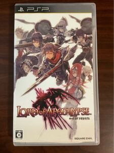 【PSP】 ロード オブ アポカリプス (Lord of Apocalypse)