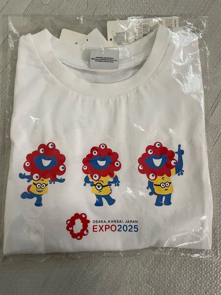 【新品】ミニオンコラボ ミャクミャク Tシャツ 大阪関西万博 万博 130cm