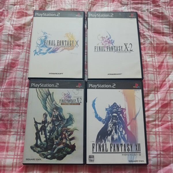 PS2 FINAL FANTASY X X-2 International 4本セット プレステ2 ファイナルファンタジー FF プレイステーション2 インターナショナル 004