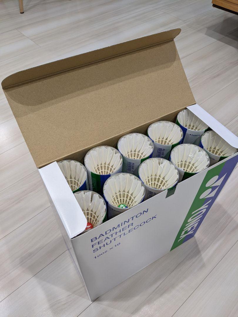 中古シャトル 200個 ノック用 Yahoo!オークション -「バドミントン シャトル ノック」の落札