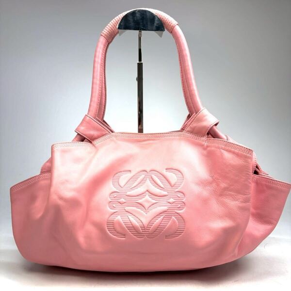 LOEWE ロエベ ハンドバッグ ナッパアイレ ナッパレザー レディース ピンク 鞄 かばん