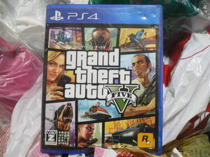 ◆SONY ソニー◆ プレステ PS4 プレイステーション4 Grand Theft Auto V グランド・セフト・オート5 全国送料一律210円