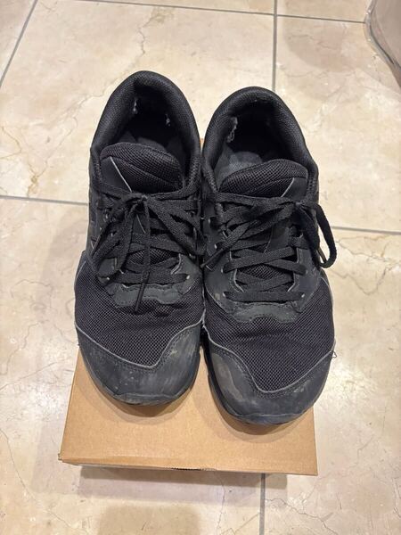 アシックス ジュニアシューズ 24.5cm スニーカー アシックス asics ブラック