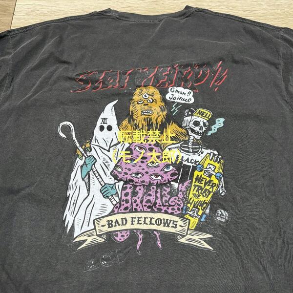XL GRINDLODGE x LOV L/S フルカラーTEE 刺繍