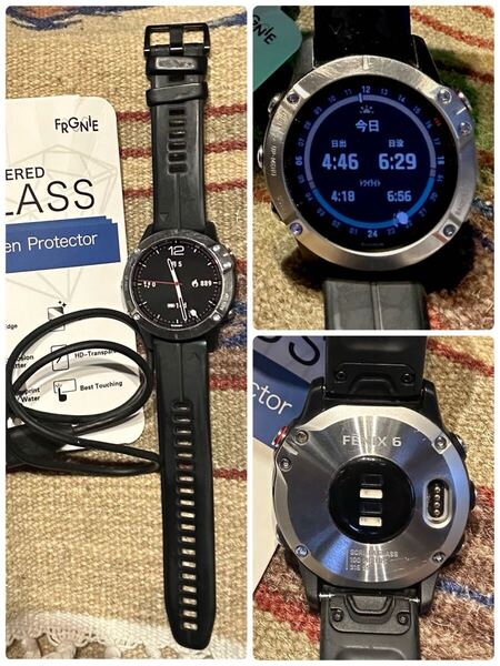 GARMIN fenix6 ガーミン フェニックス6 スマートウオッチ 日本語版 腕時計