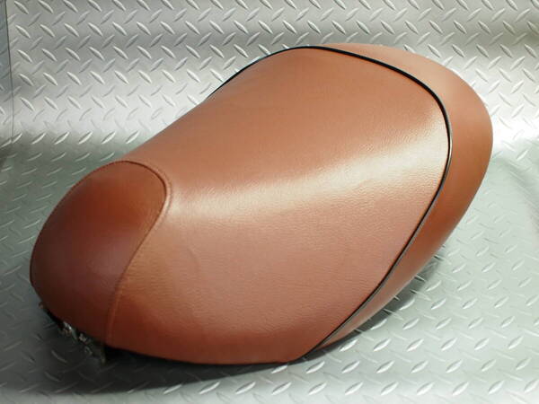 AF55 クレアスクーピー SCOOPY 新品張替済シート 国産表皮 ブラウン 茶色 お試し装着可 神奈川 返品可