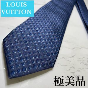極美品LOUIS VUITTON m73529 モノグラム クラヴァット ブランドネクタイ
