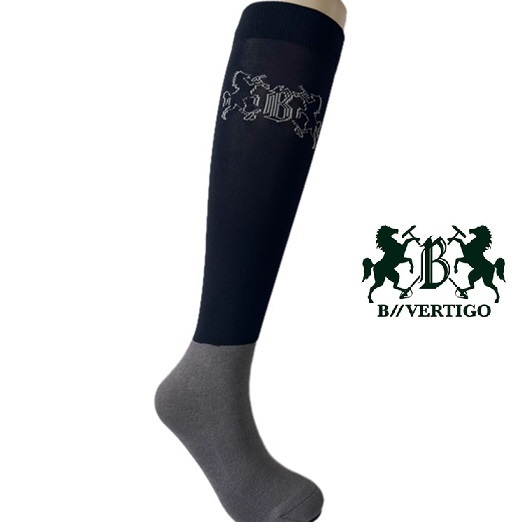 BVERTIGO ヴェルティーゴ イレイナ ライディングソックス 乗馬靴下 馬術 乗馬ウェア