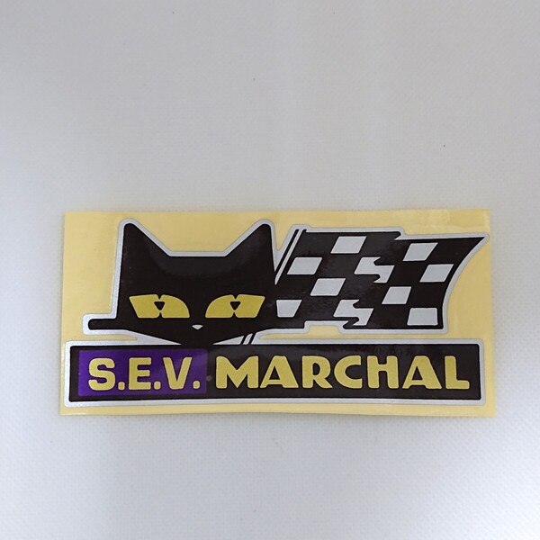 マーシャル ビニール ステッカー 新品 送料無料 / レトロ 旧車会 デコトラ 街道レーサー MARCHAL シール マーシャルステッカー