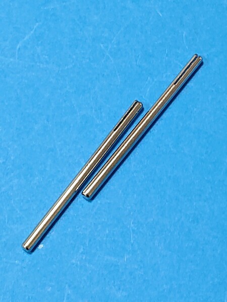電動リューター ルーター用 紙やすりクリップ 2本 サンドペーパー ミニルーター サンディング ビット 紙ヤスリ 3mm 軸径3ミリ 研磨 長50mm