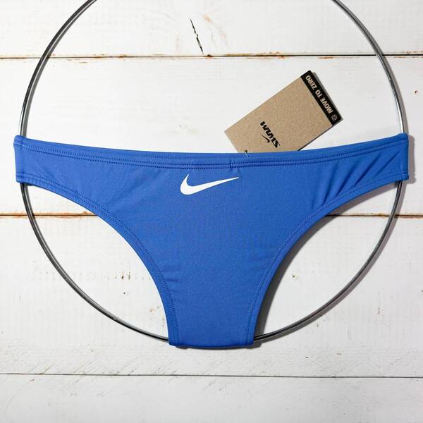 【即決】Nike ナイキ 女性用 ビーチバレー ビキニ ショーツ 水着 ブルマ チーキー Blue 海外XS