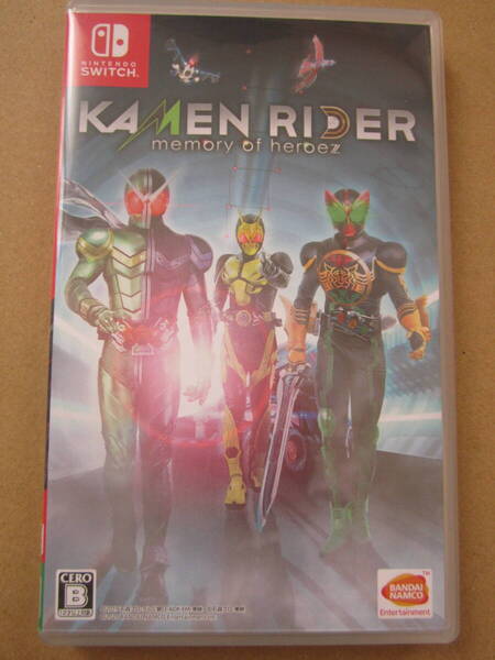 Switch KAMENRIDER memory of heroez