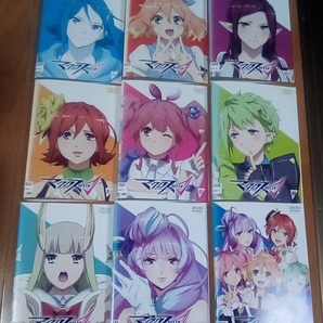 マクロスΔ 全9巻 レンタル版 DVD