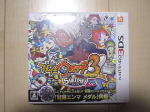 3DS 妖怪ウォッチ3 スキヤキ 未使用品!