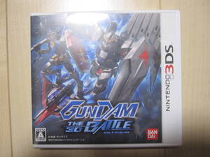3DS GUNDAM THE 3D BATTLE ガンダム ザ 3Dバトル 未使用品!
