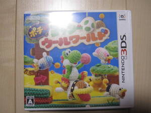 3DS ポチと! ヨッシー ウールワールド 未使用品!