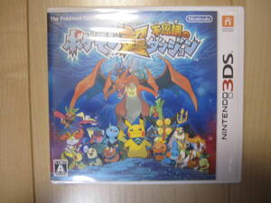 3DS ポケモン超不思議のダンジョン 未使用品!