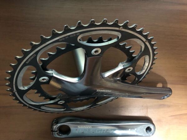SHIMANO ultegra FC-6601 170mm クランク 53/39T