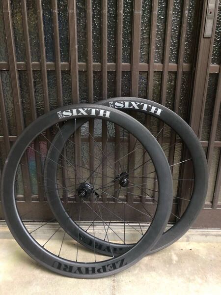 sixth components Zephyrus 50CL カーボンホイール 700c