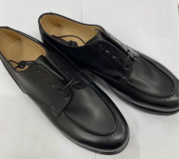 【新品未使用/訳あり】PARABOOTパラブーツ CHAMBORD シャンボード メンズビジネスシューズ ブラック/8サイズ(約26.5㎝位)