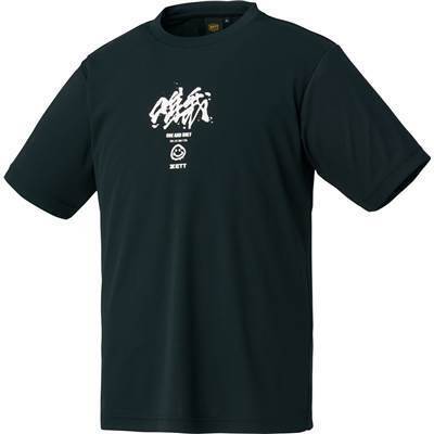 送料無料◆Tシャツ◆ブラック◆XOサイズ◆限定品◆ゼット◆現品限◆MOOCHAN◆即納◆ZETT◆BOT2201MT1◆野球◆デイリー◆文字コラボ