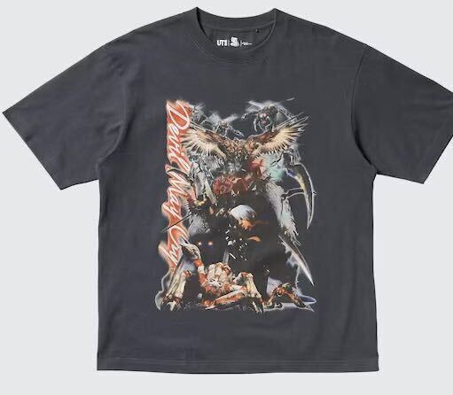 送料無料 デビルメイクライ カプコン40th オーバーサイズフィット Tシャツ XLサイズ UT ユニクロ 2024 ダンテ