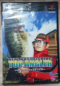 PlayStation2用ソフト「リアルバスフィッシング トップアングラー」新品・未開封/プレイステーション2/PS2