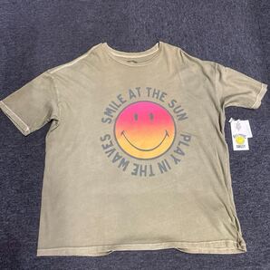BILLABONG】ビラボン レディース 【SMILEY】 SMILEY TRUE BOY TEE Tシャツ スマイリー 半袖 ティーシャツ サーフィン Mサイズ