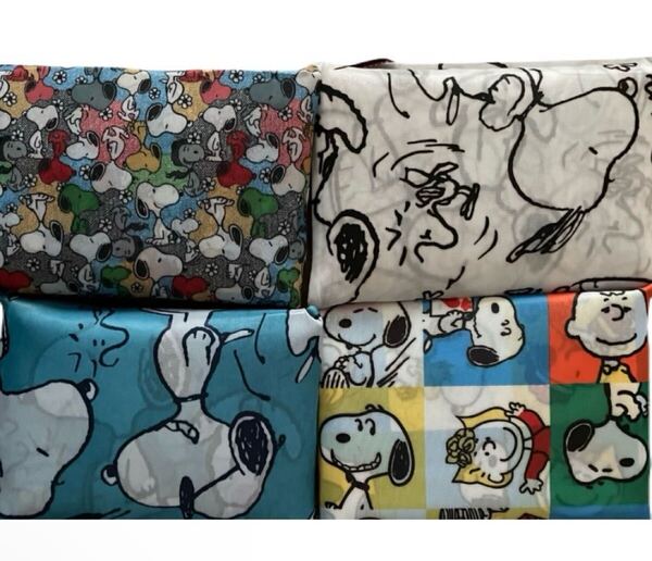 エコバッグ 4枚セット お好きな柄を選べます 大型軽量 ショッピング バック スヌーピー snoopy 新品 コンパクト旅行 トラベル