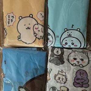 ちいかわ 小さな折りたたみ エコバッグ 4枚セット 新品