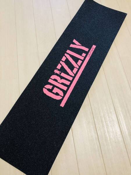 Grizzly グリズリー スケートボード スケボー デッキテープ グリップテープ skateboard ピンク