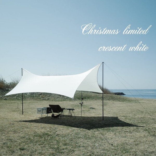 【世界10張限定】Telo tarp Christmas limited crescent white 幕男 マックワン サンセットクライマックス