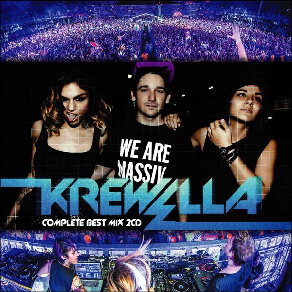 Krewella クルーウェラ 豪華2枚組43曲 完全網羅 最強 EDM Complete Best MixCD【2,430円→半額以下!!】匿名配送無料