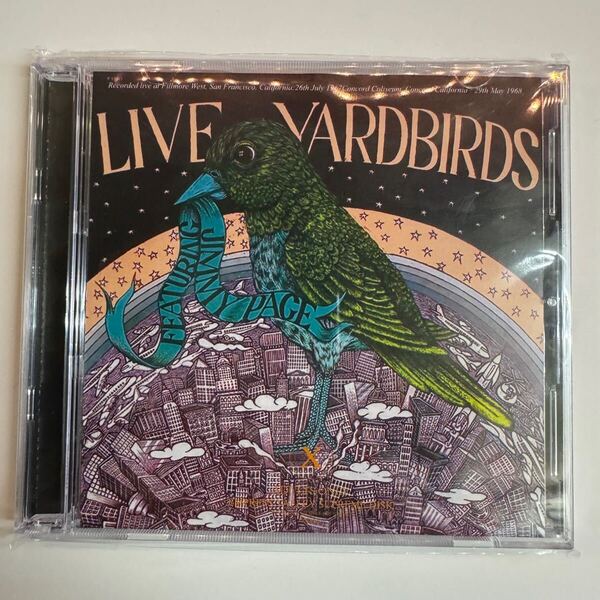 YARDBIRDS / LIVE YARDBIRDS (2CD) 新音源2公演収録!しかも音質も良いという好盤です。まさに貴公子のジミー・ペイジ様★カッコ良き★