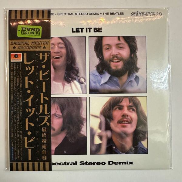 THE BEATLES / LET IT BE spectral stereo demix (CD) ホワイトカバー★ レット・イット・ビーのステレオデミックスを収録。大特価!