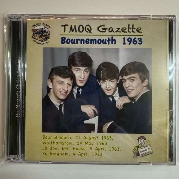 The Beatles / Bournemouth 1963 (2CD) TMOQ Gazette オリジナル!初登場音源の凄いやつ!