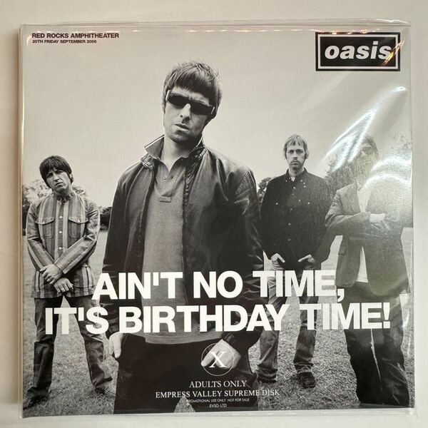 OASIS / AIN’T NO TIME IT’S BIRTHDAY TIME! (2CD) EVSDが発掘した完全な流出サウンドボード音源!再結成大特価!この機会に!