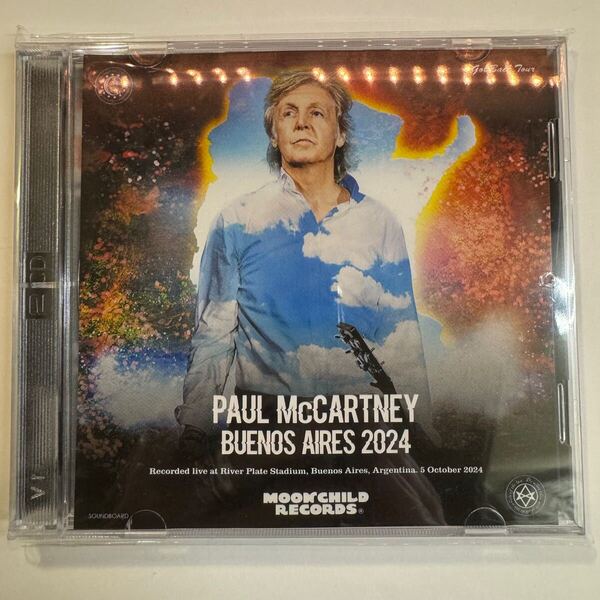 新着!PAUL McCARTNEY / BUENOS AIRES 2024 (2CD) Moonchild Records “NOW AND THEN”のライヴテイクをサウンドボードで聴ける!必聴CD!